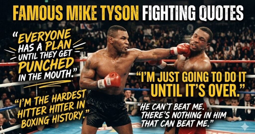 Famous Mike Tyson Fighting Quotes