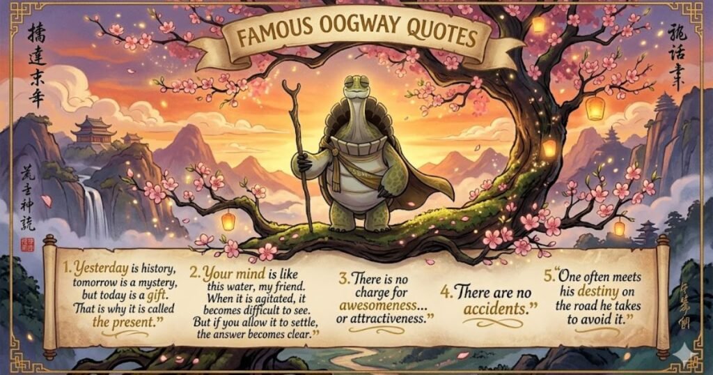 Famous Oogway Quotes From Kung Fu Panda