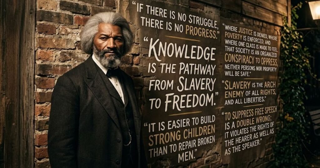 Frederick Douglass Quotes About Slavery