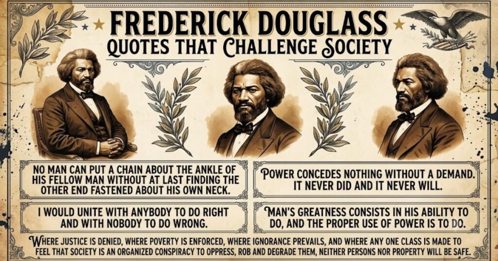 Frederick Douglass Quotes That Challenge Society