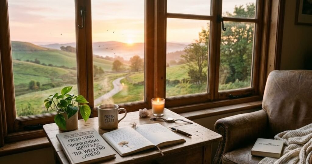 Fresh Start Inspirational Quotes for the Weekend Ahead