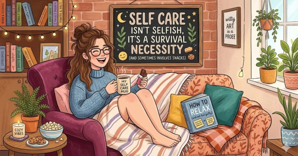 Funny Self Care Quotes