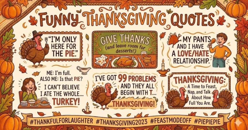 Funny Thanksgiving Quotes