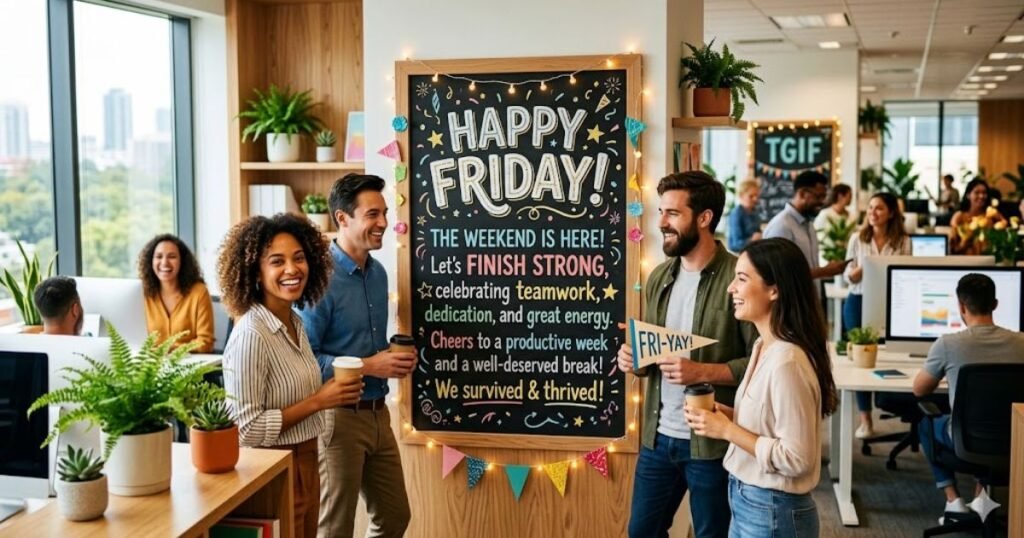 Happy Friday Quotes for Work