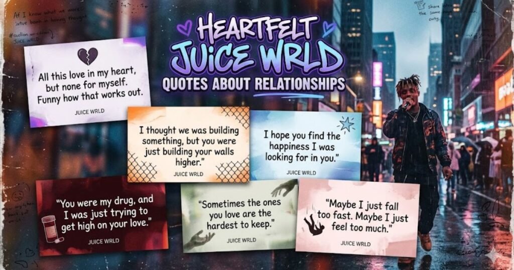 Heartfelt Juice WRLD Quotes About Relationships