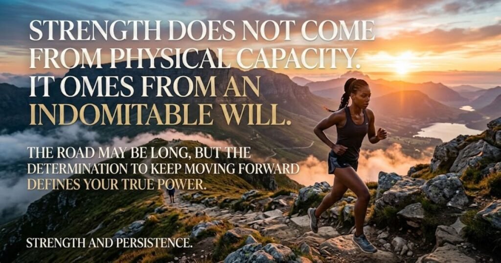 Inspirational Quotes About Strength And Persistence