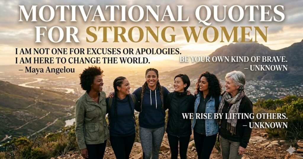 Motivational Quotes For Strong Women