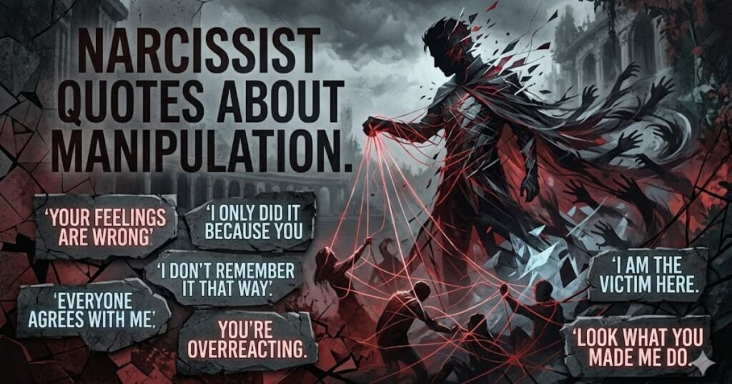 Narcissist Quotes About Manipulation