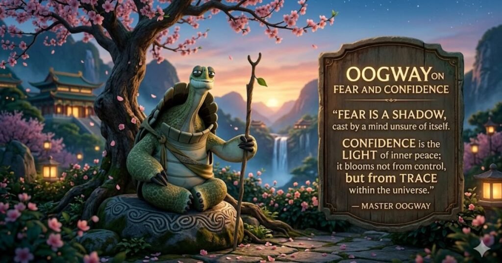 Oogway Quotes About Fear and Confidence