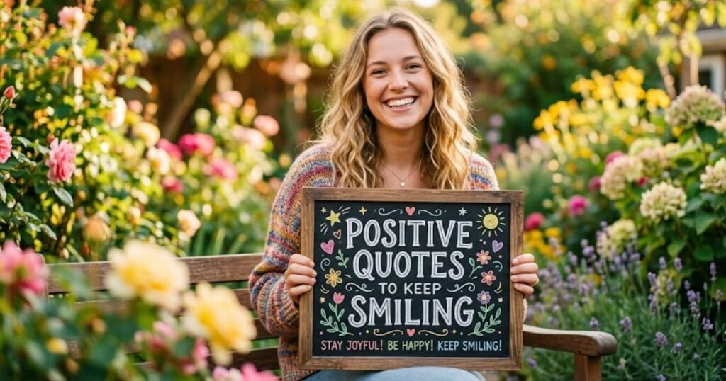 Positive Quotes to Keep Smiling