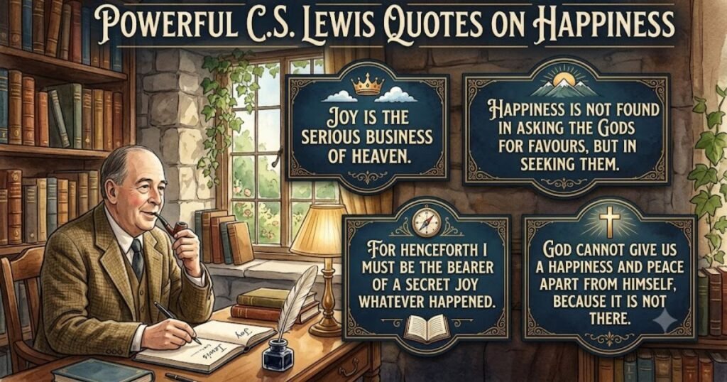 Powerful C.S. Lewis Quotes on Happiness