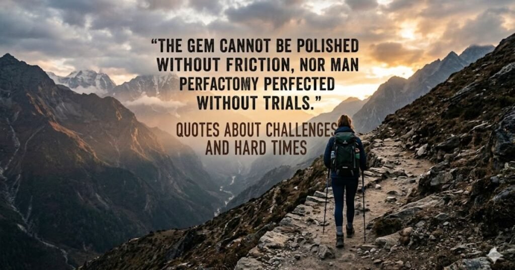 Quotes About Challenges and Hard Times
