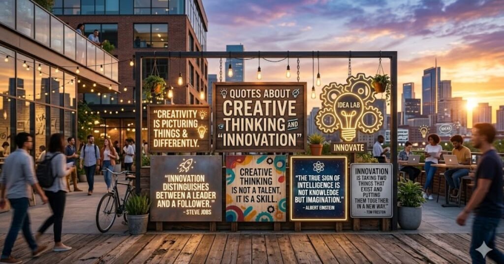 Quotes About Creative Thinking and Innovation