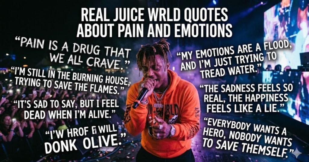 Real Juice WRLD Quotes About Pain and Emotions
