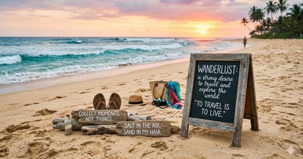 Travel Beach Quotes for Wanderlust