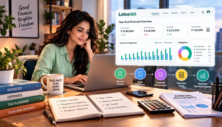 How Lotus365 Fits Into a Freelancer’s Year-End Financial Workflow